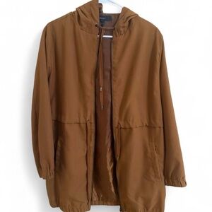 Women’s Brown Hooded Jacket size small